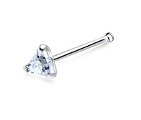 Triangular Stone Bone Nose Stud NSKD-824
